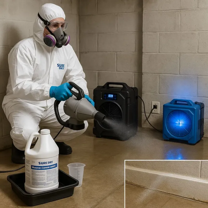 Sanitization and Odor Removal process in Oglesby, IL
