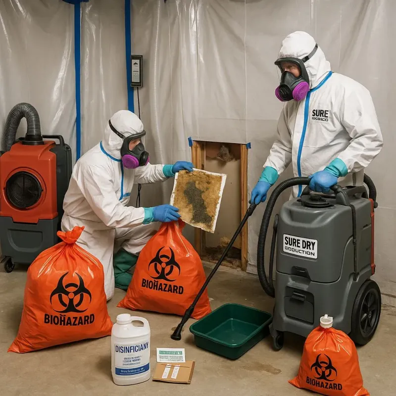 Contaminated Water Handling Protocols process in Oglesby, IL