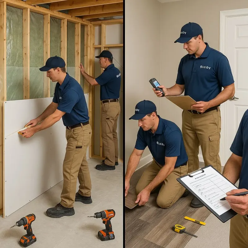 Repairs and Reconstruction process in Oglesby, IL